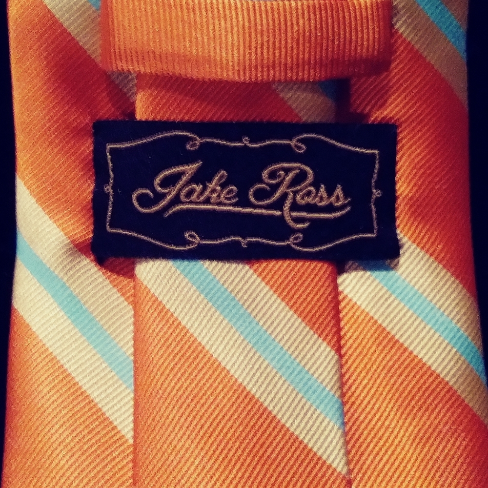 JAKE ROSS MENS TIE - Picture 3 of 4